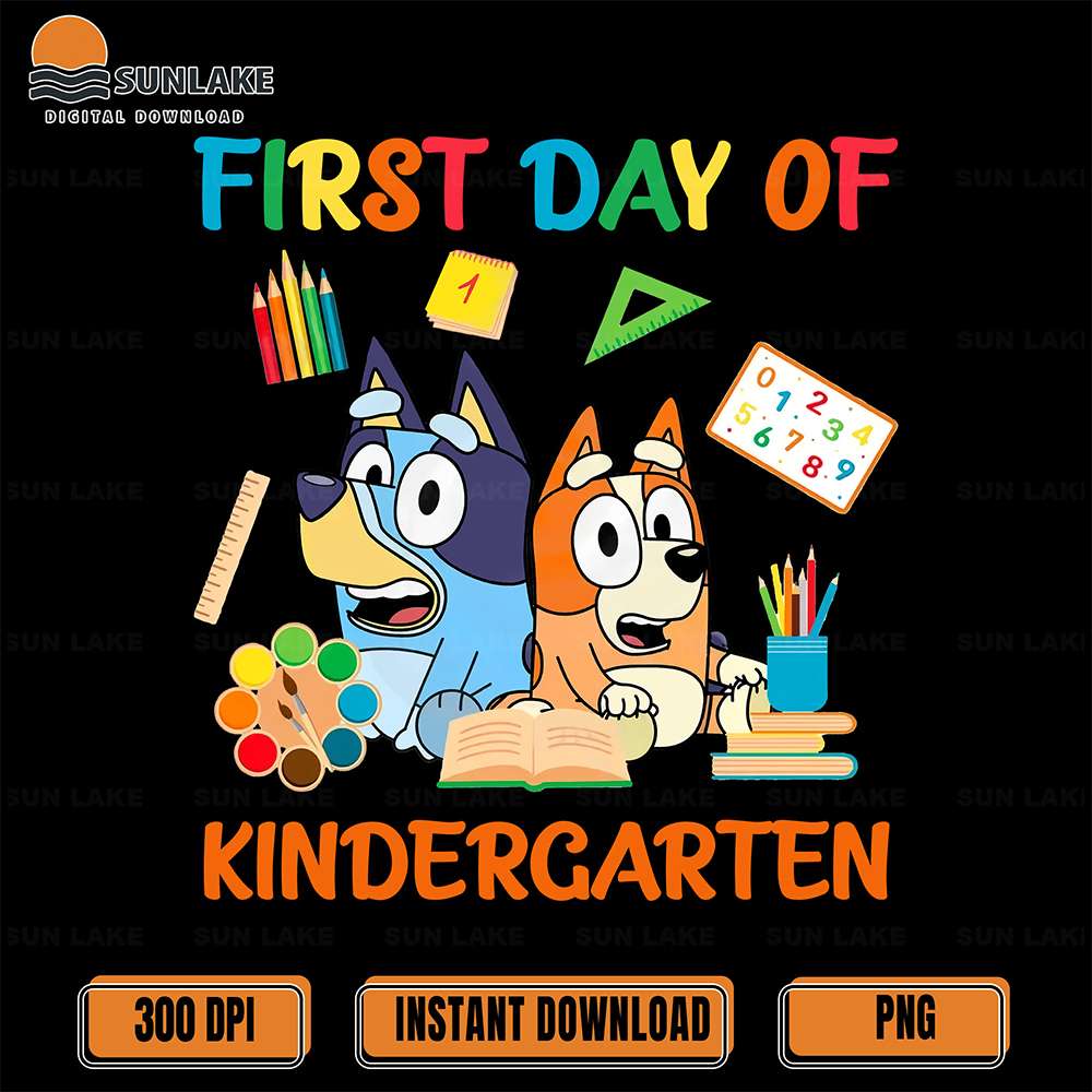 Bluey-Bingo-First-Day-Of-Kindergarrten-Png