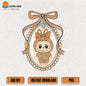 Brown-Coquette-Labubu-Cute-Png