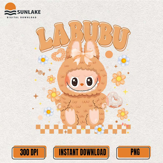 Caramel-Labubu-Bunny-Png