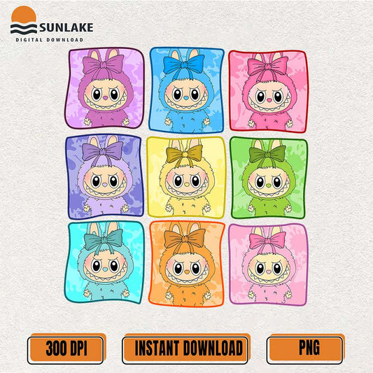 Cute-Kawaii-Labubu-Characters-Png