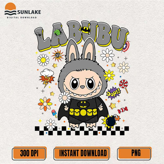 Cute-Labubu-Batman-Png