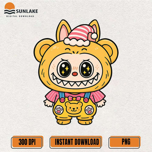 Cute-Labubu-Bear-Costume-Character-Png