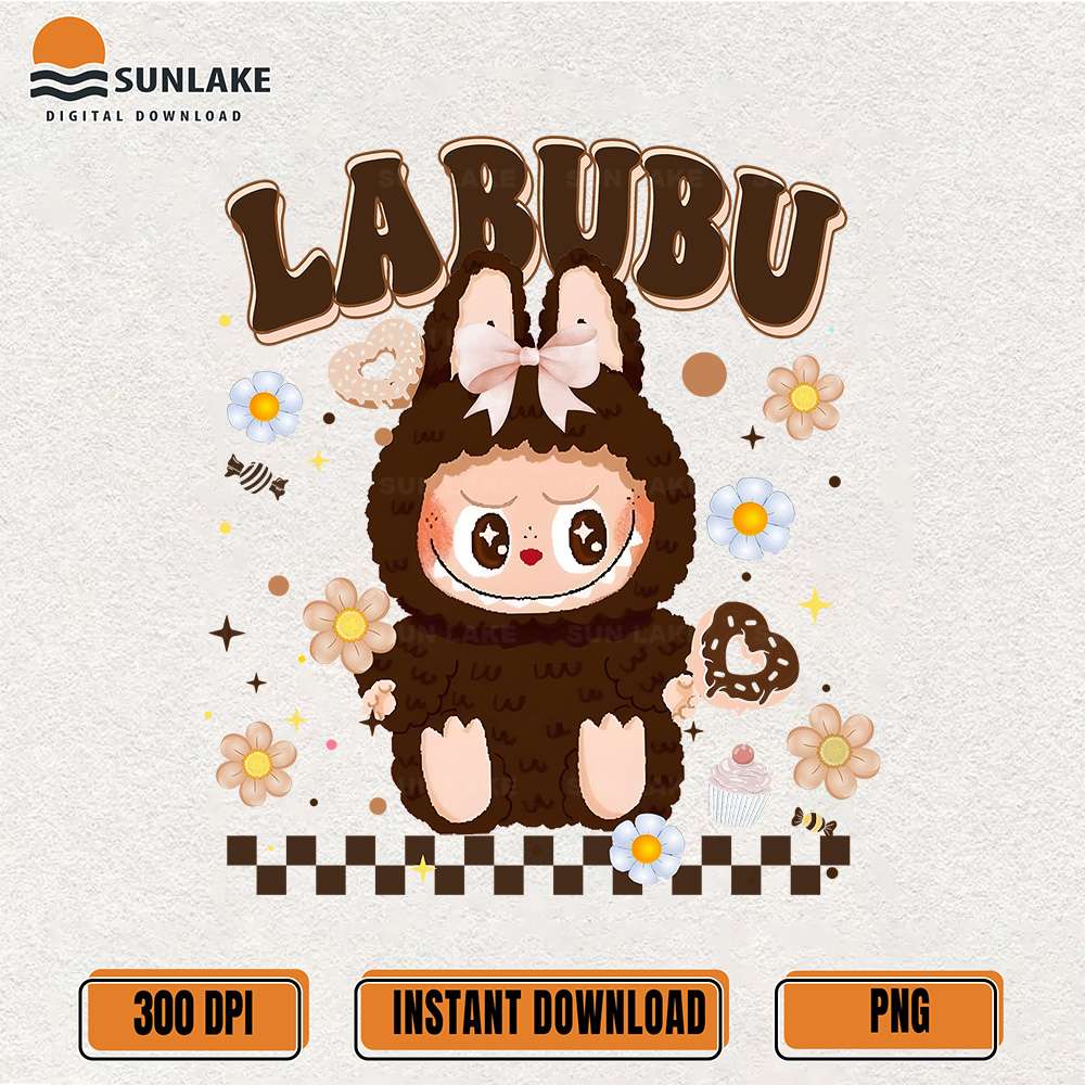 Cute-Labubu-Bunny-Chocolate-Png