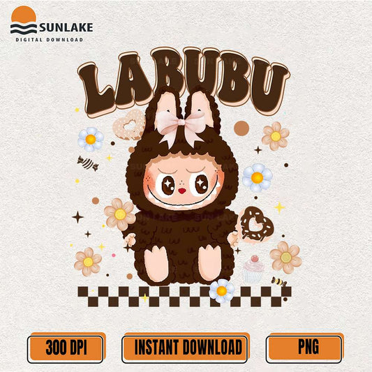 Cute-Labubu-Bunny-Chocolate-Png