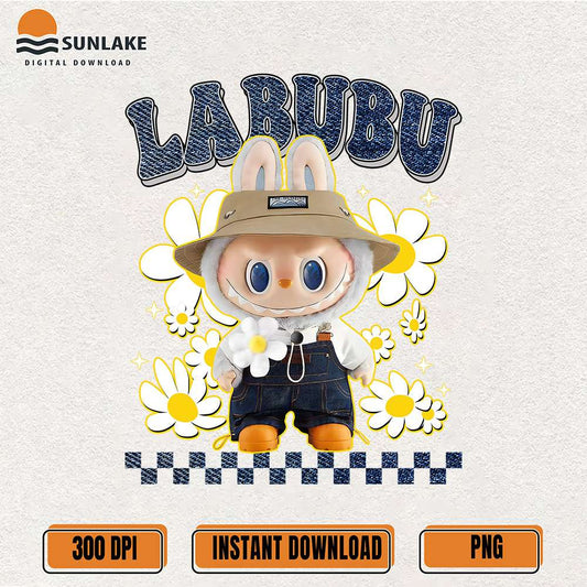Cute-Labubu-Doll-Farmer-Style-Png