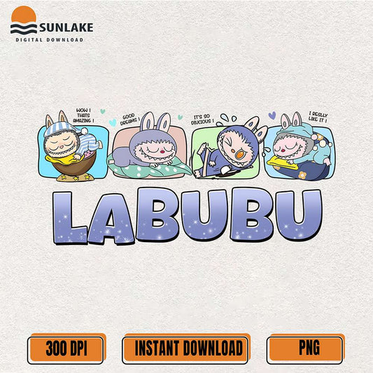 Cute-Labubu-Sleeping-Png