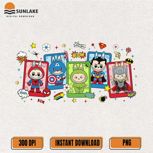 Cute-Labubu-Superhero-Png