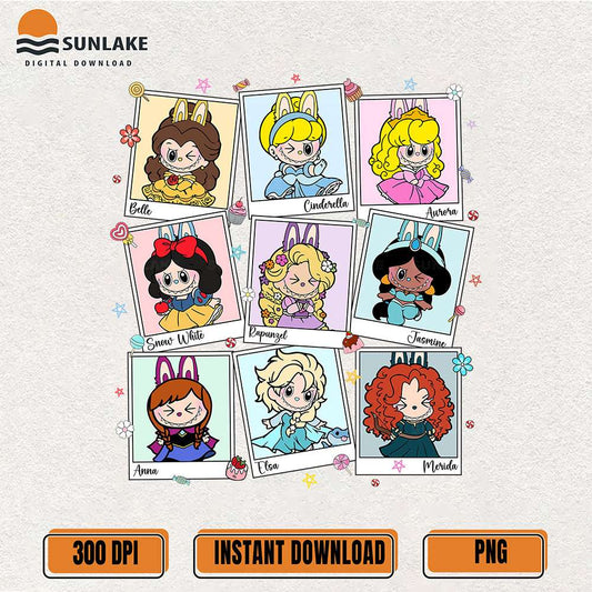 Disney-Princess-Labubu-Bunny-Png