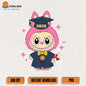 Graduation-Labubu-Pink-Cute-2025-Png
