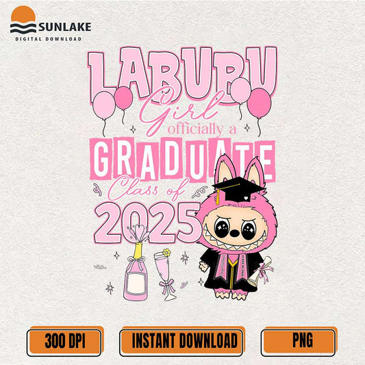 Labubu-Girl-Officially-Graduate-Class-Of-2025-Png-2