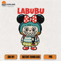 Labubu-In-Minnie-Mouse-Costume-Png
