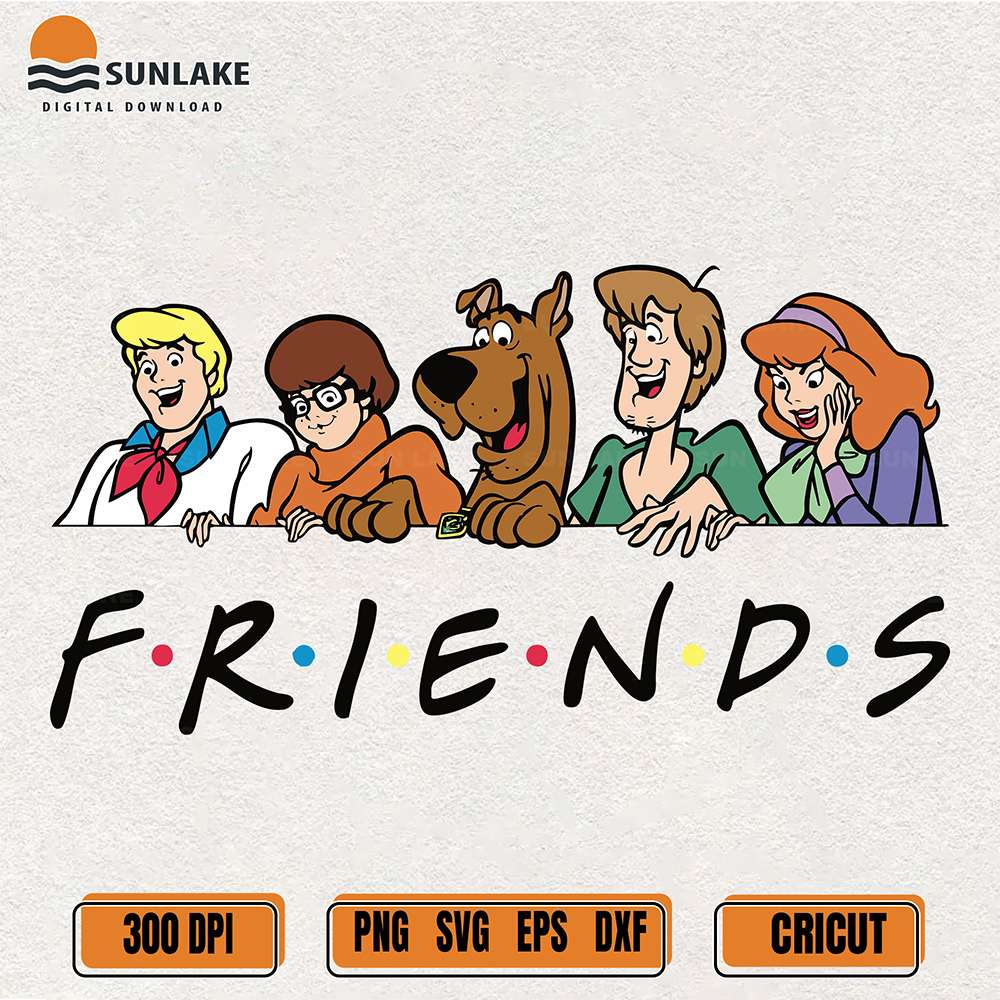 Scooby-Doo-Friends-Svg