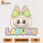 kawaii-pastel-labubu-with-bow-Png